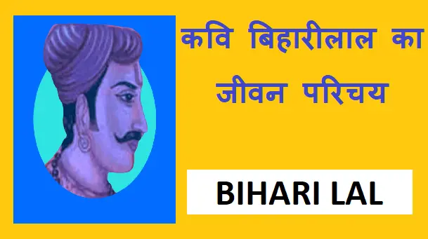 कवि बिहारीलाल का जीवन परिचय - Biography Of Bihari Lal in Hindi 