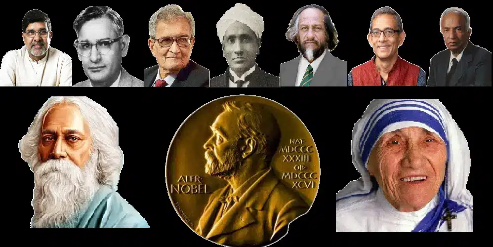 नोबेल पुरस्कार विजेता भारतीय सूची 2024 | Nobel Prize Winner of India in Hindi